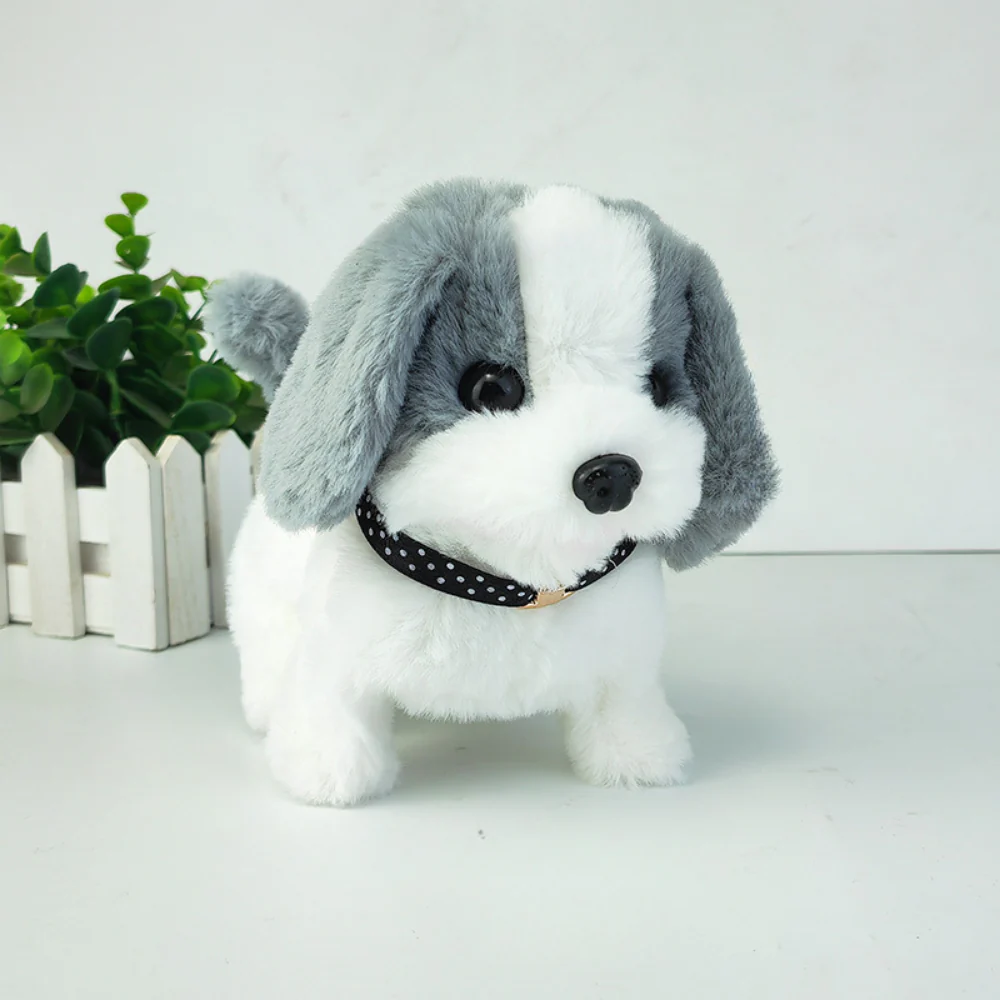 Dog Toy Interactive Puppy Robot Plush Walking Barking Pet