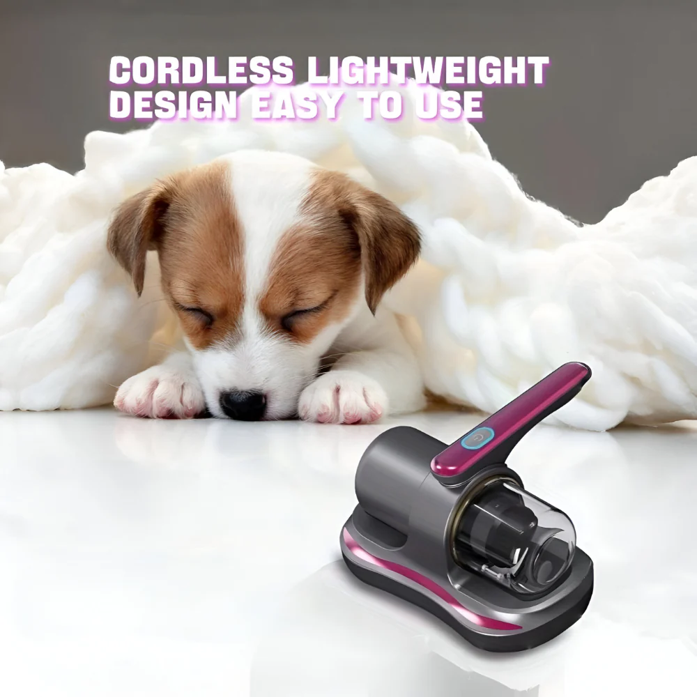 Vacuum Cleaner Handheld Cordless Dust Remover Mattress Device