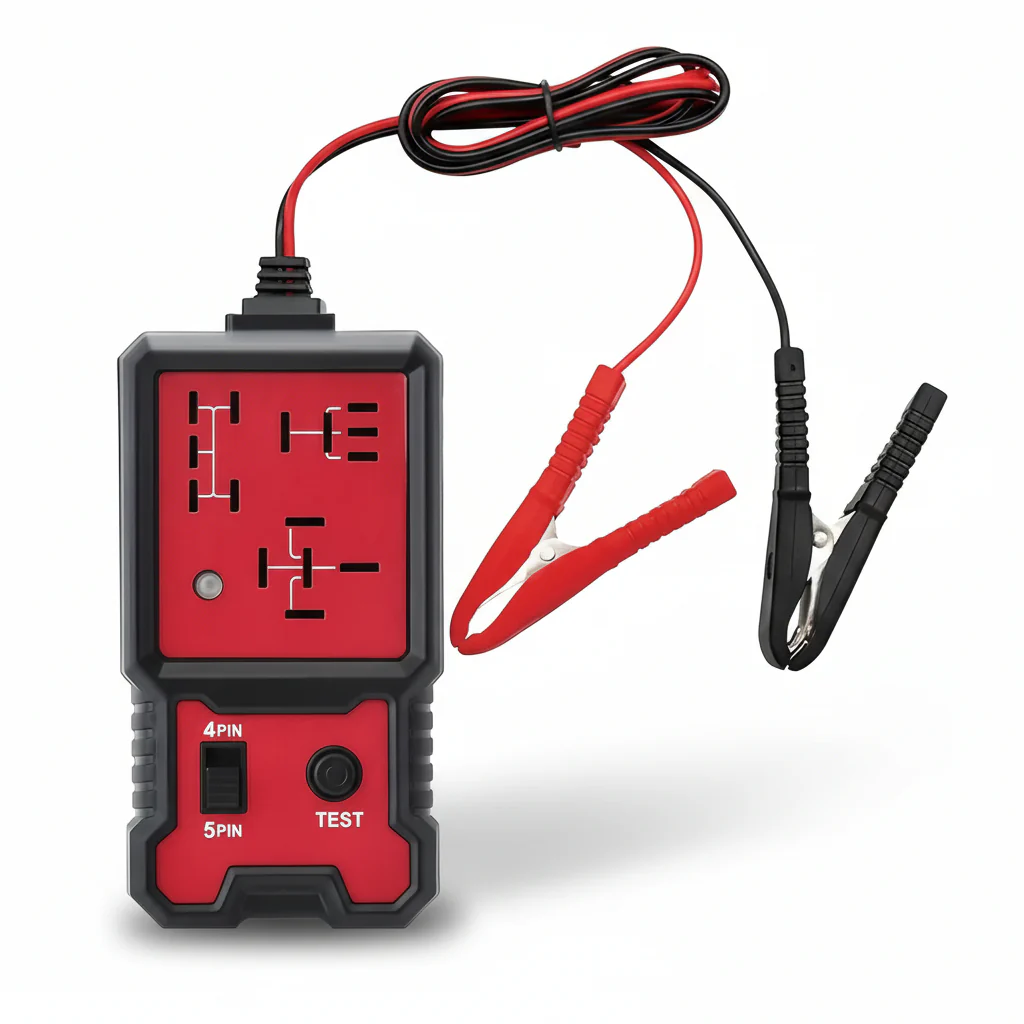 Car Battery Tester 12V LED Relay Voltage Testing Tool