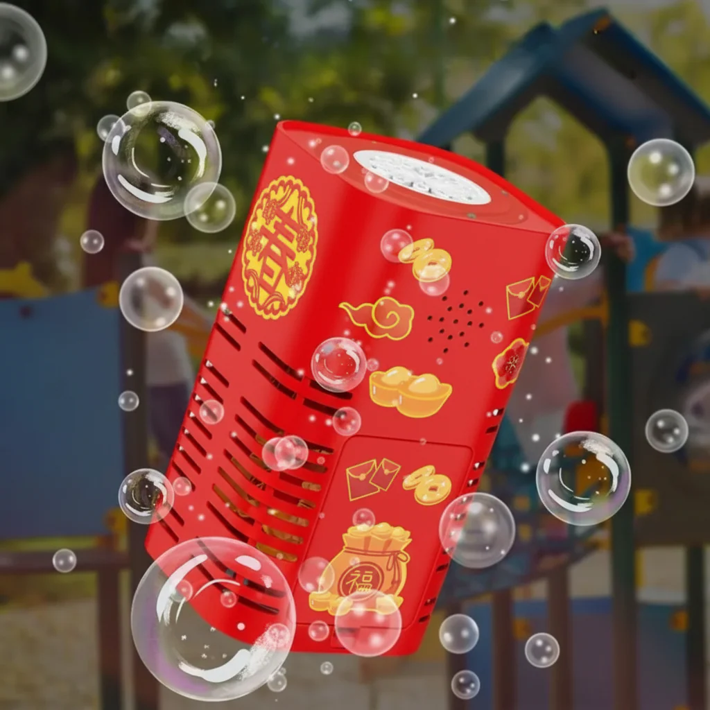Bubble Machine LED Light Toy Kids Outdoor Party Fun