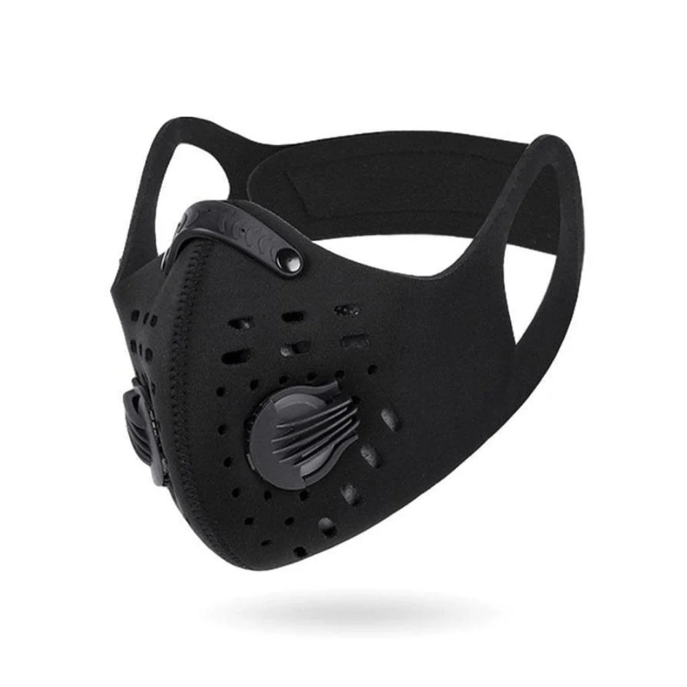 Face Mask Reusable Ventilation Filter Active Outdoor Protection