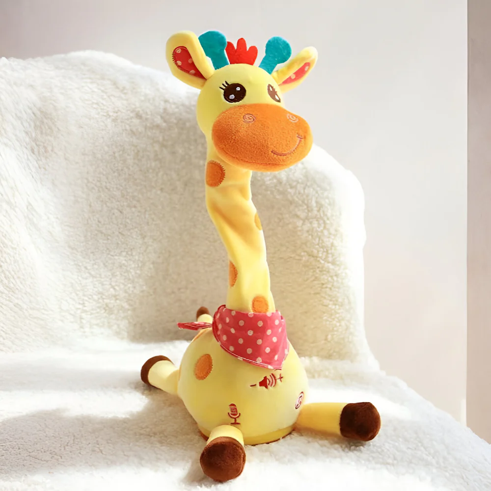 Plush Toy Interactive Singing Giraffe Kids Musical Companion
