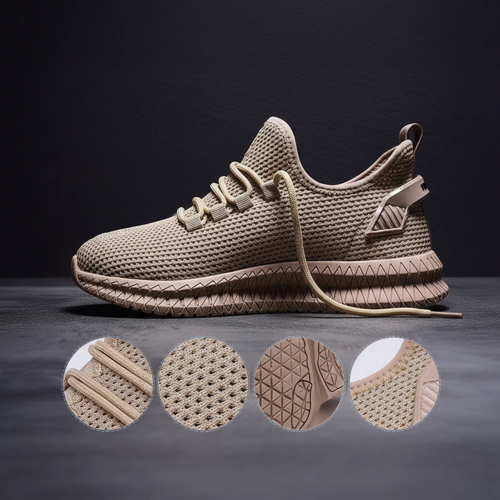 Running Shoes Mens Breathable Mesh Lightweight Athletic Sneakers