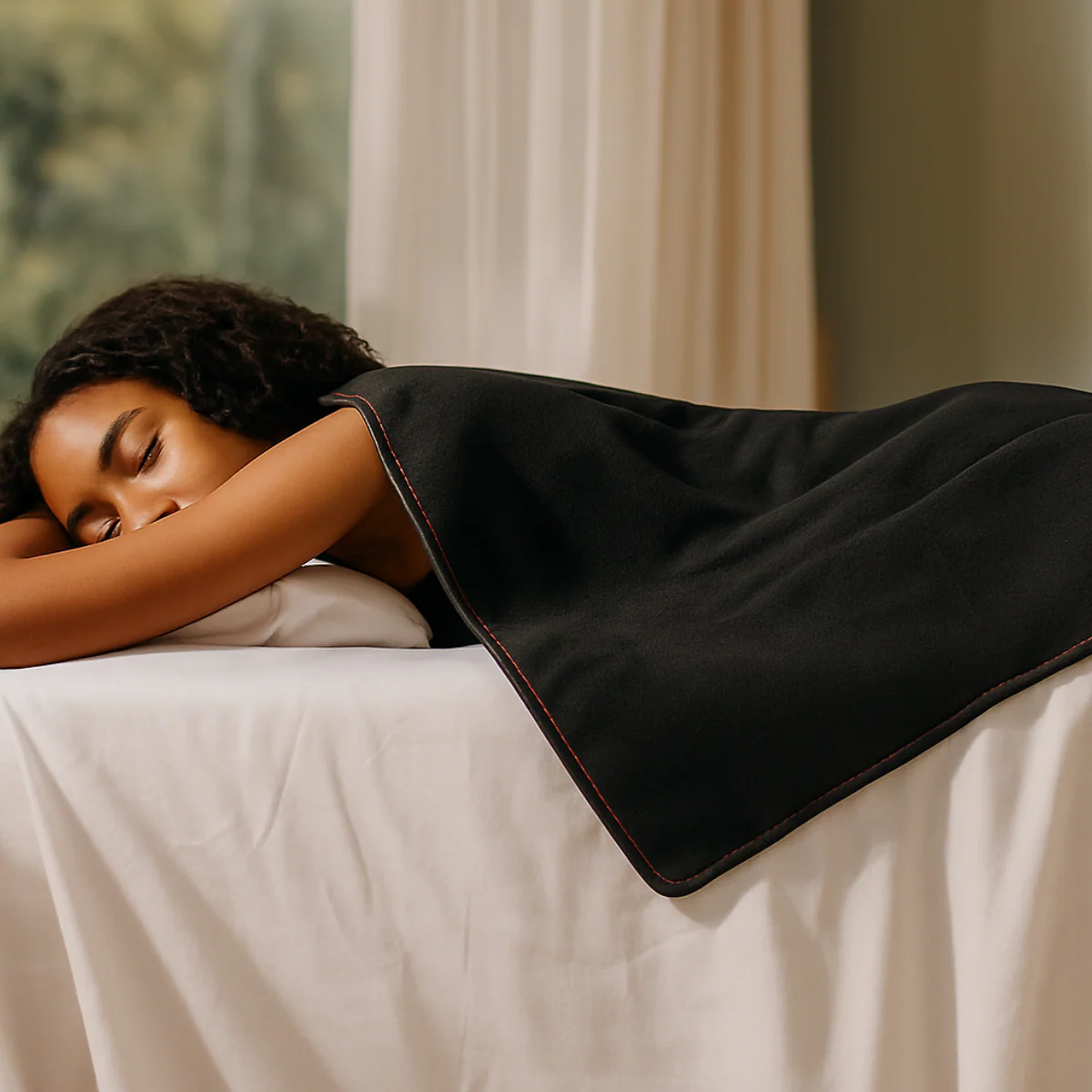 Heating Pad Infrared Large Electric Therapy Blanket Body Coverage