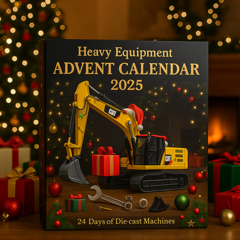 Construction Machinery Advent Calendar Mini Die-Cast Models
