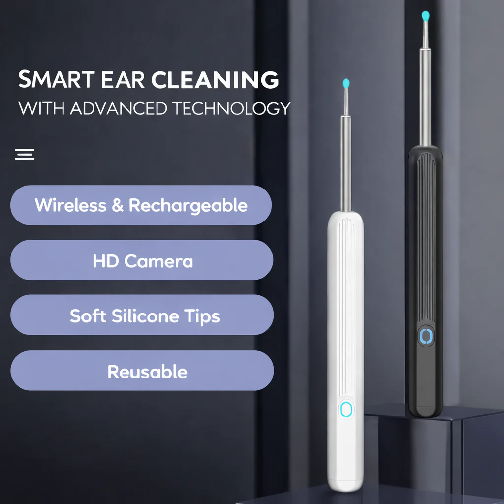 Ear Cleaning Tool Smart Wireless Endoscope LED Camera