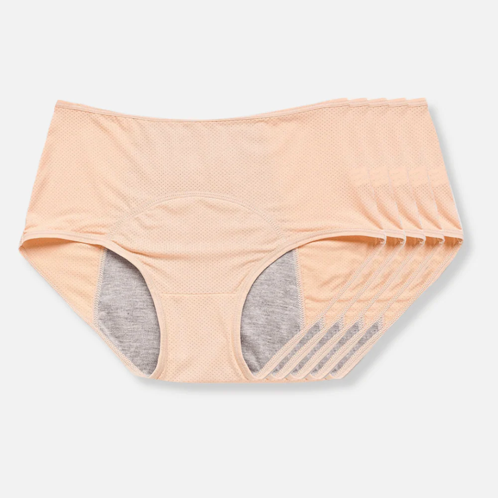 Women's Underwear Period Brief Leak Protection Design