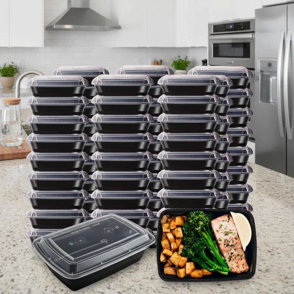 Food Storage Containers Disposable Plastic Meal Boxes
