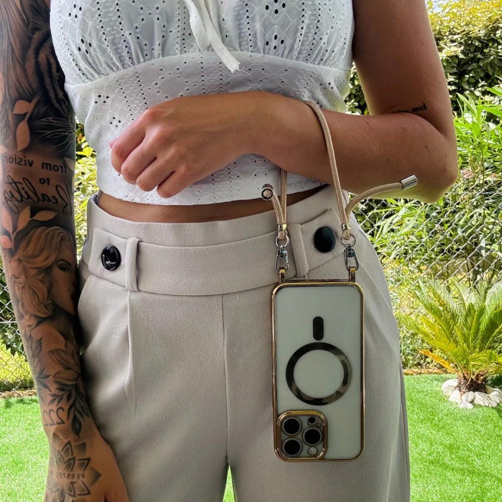 Phone Case MagSafe Crossbody Strap Lanyard Cover