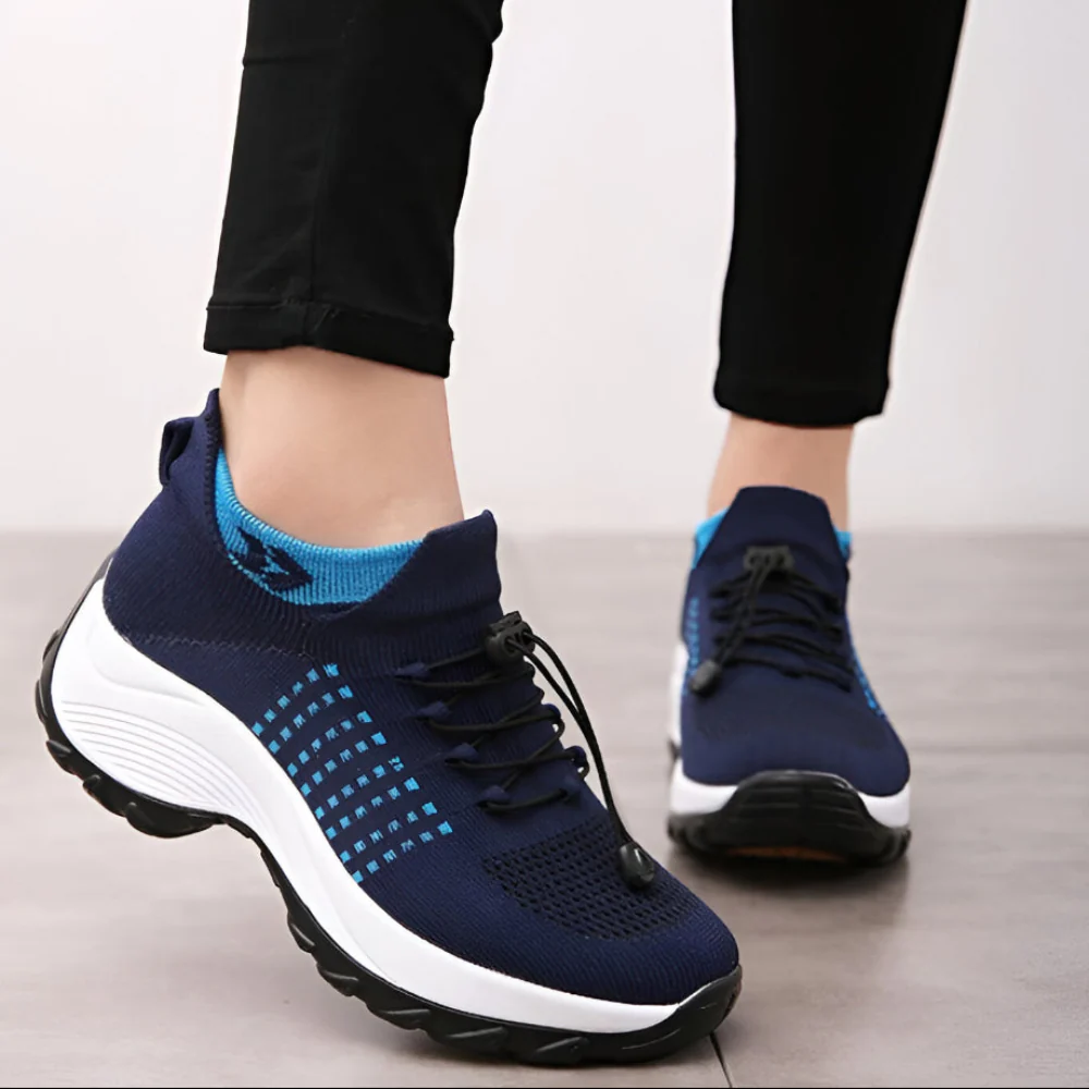 Women Sneakers Supportive Walking Athletic Design