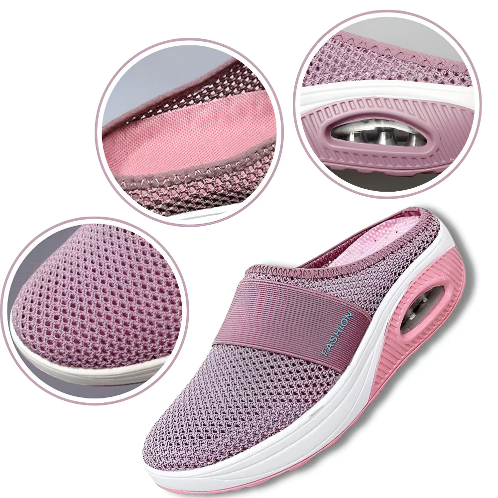Women’s Shoes Slip Walking Mesh Cushion Sole