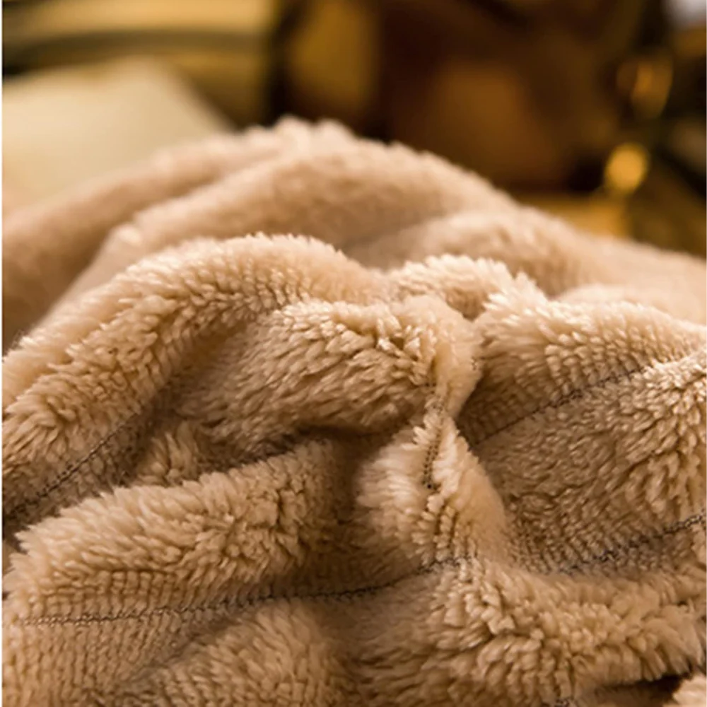 edding Duvet Cover Set Plush-Style Winter Bedspread Design