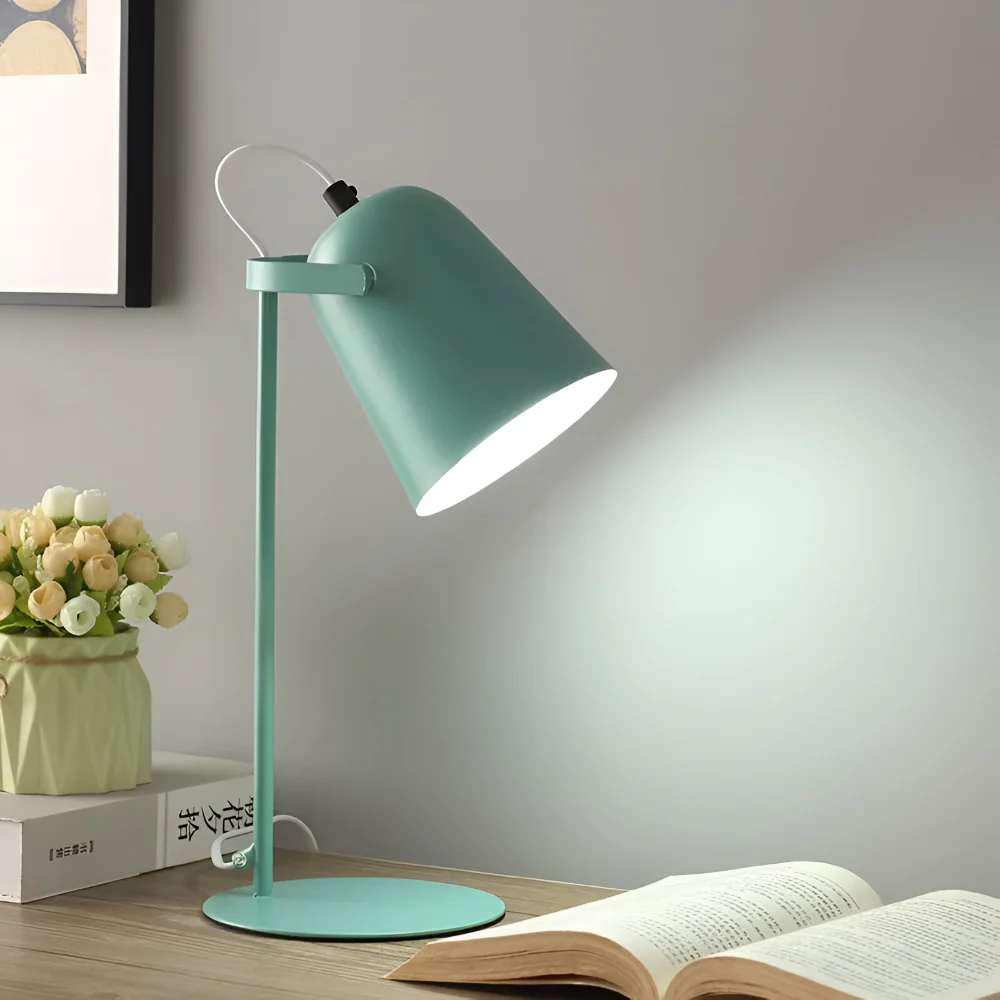 Table Lamp Rotating Metal Adjustable Desk Light