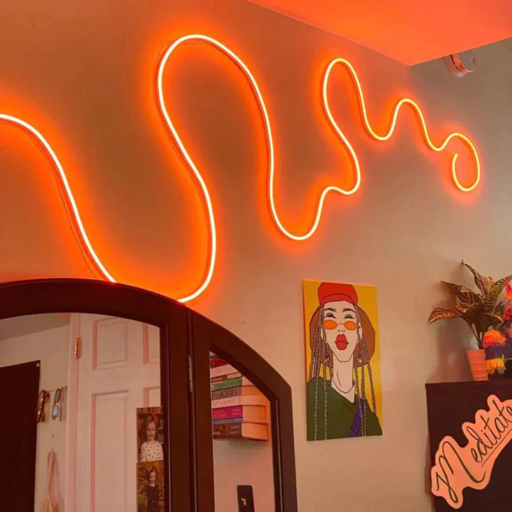 LED Strip Lights Neon RGB Rope Accent Lighting App Remote Control