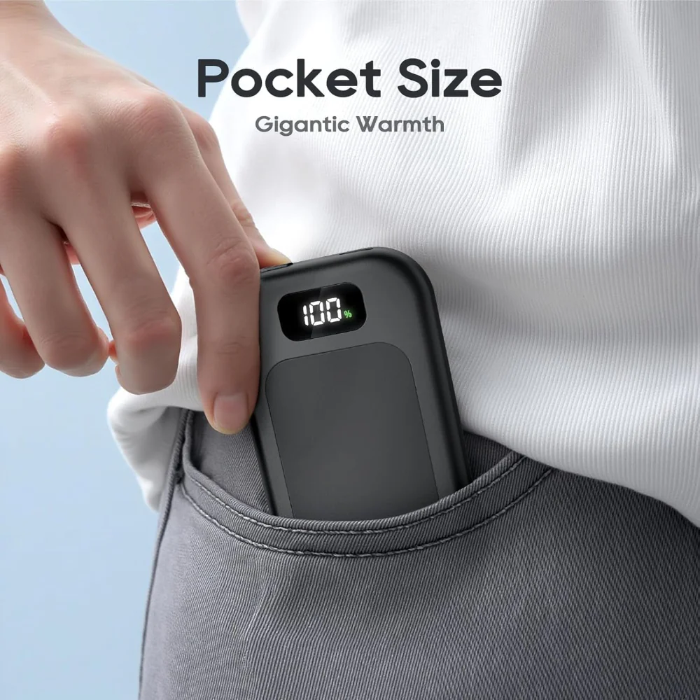 Hand Warmers Rechargeable Pocket Electric Dual Pack