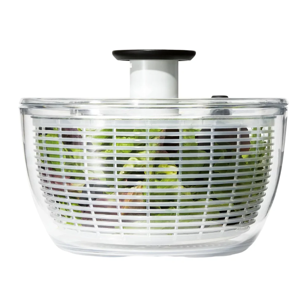 Salad Spinner Manual Pump Vegetable Dryer Bowl