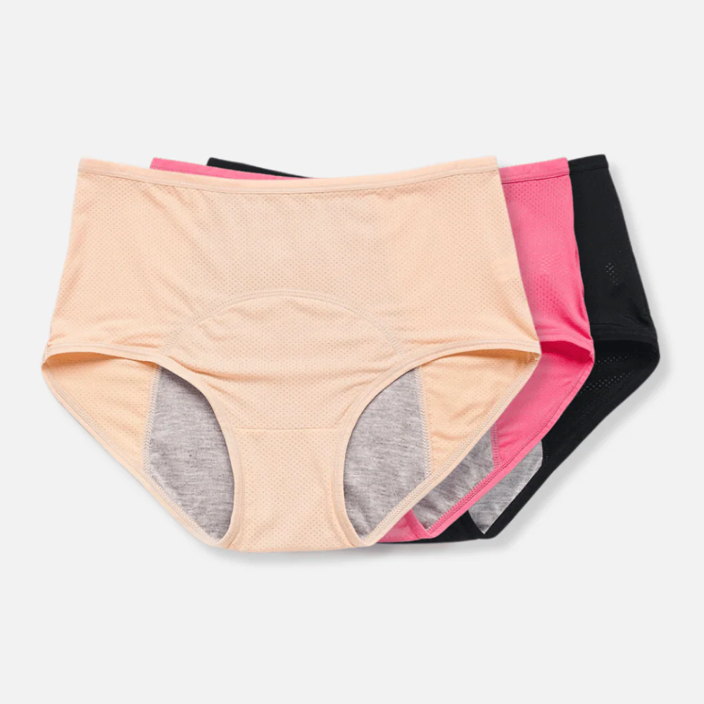 Women's Underwear Period Brief Leak Protection Design