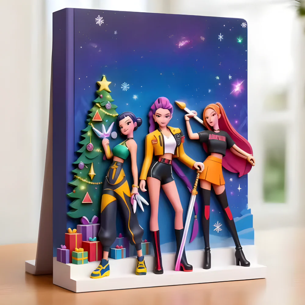 Anime Advent Calendar Collectible Figures Christmas Box
