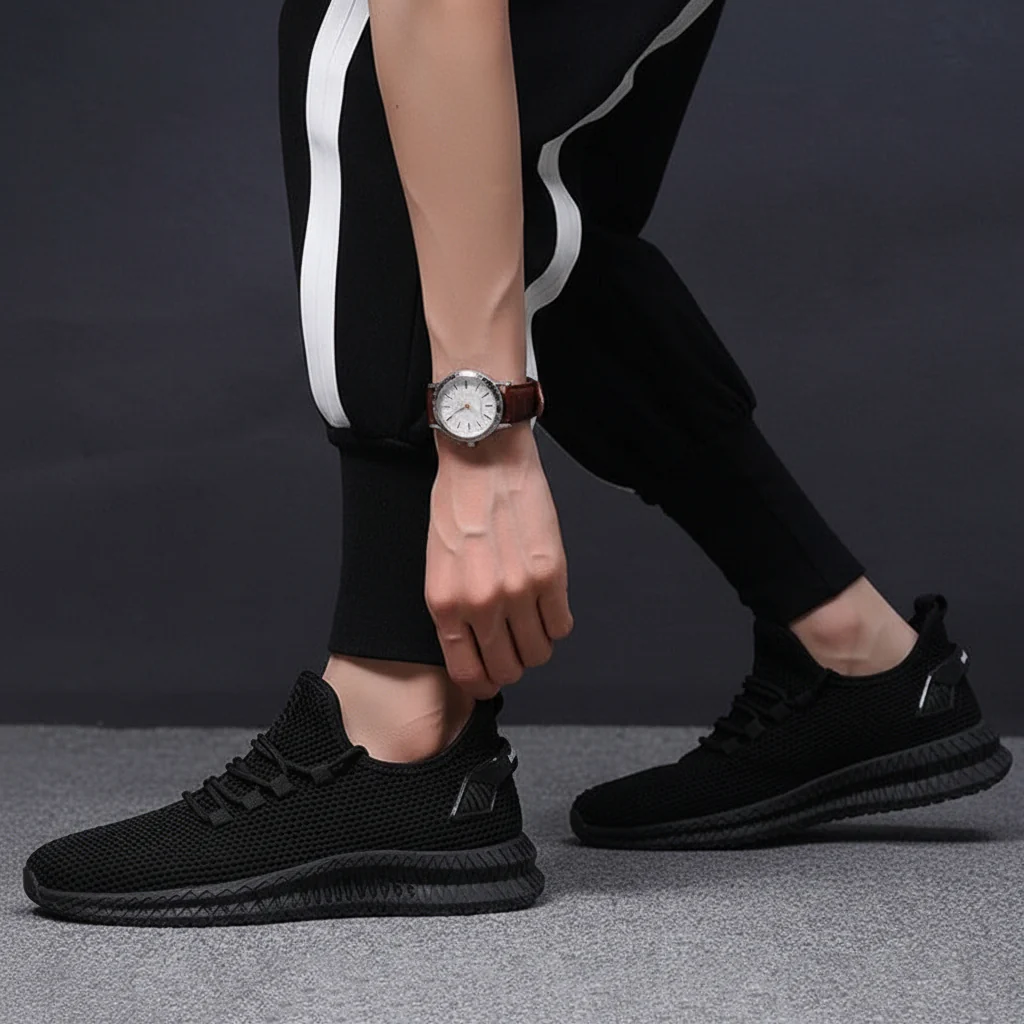 Running Shoes Mens Breathable Mesh Lightweight Athletic Sneakers