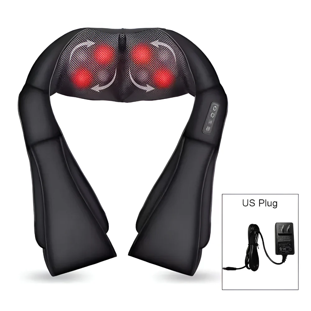 Neck Massager Shiatsu Electric Home Car Use