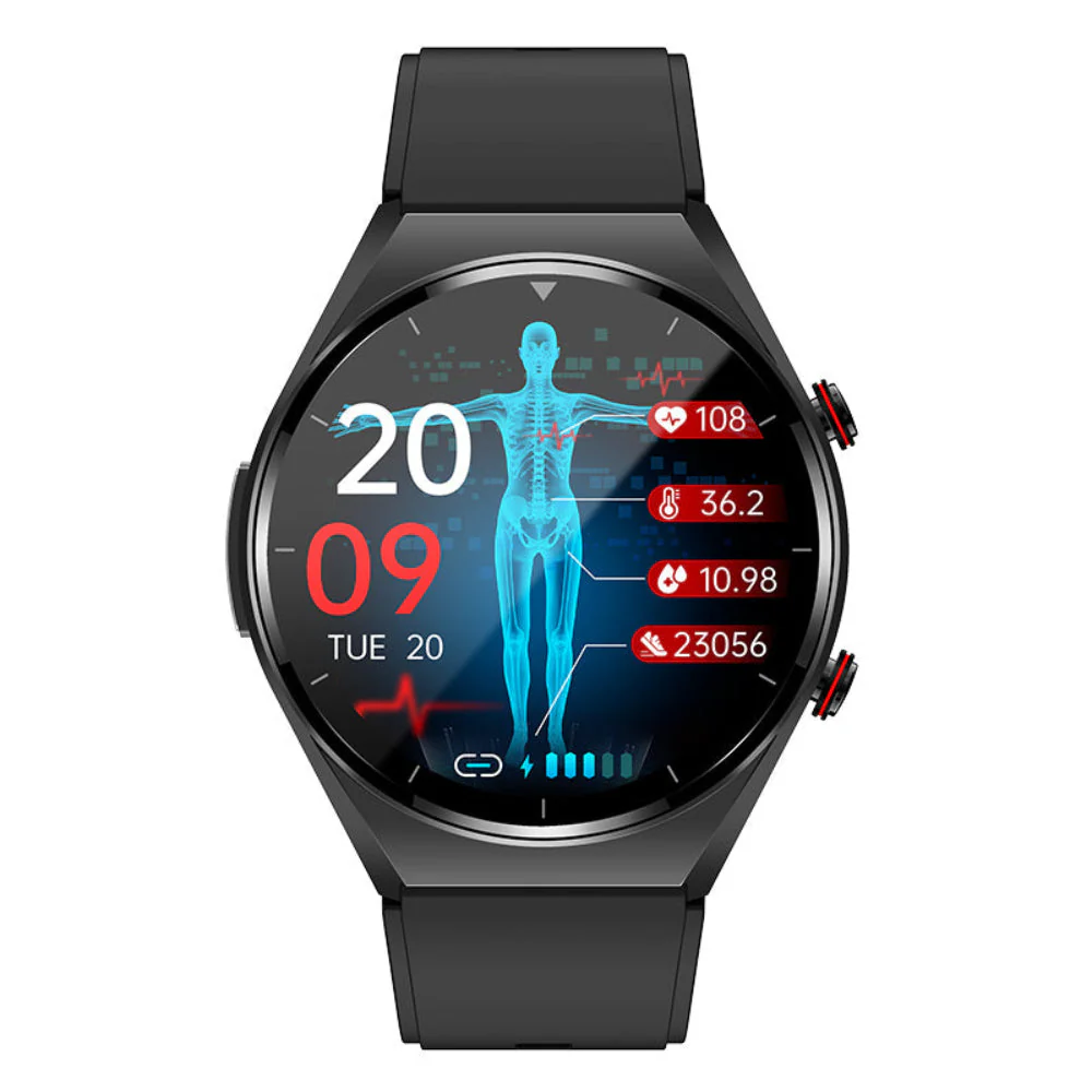 Smart Watch Fitness ECG Health Tracker Design