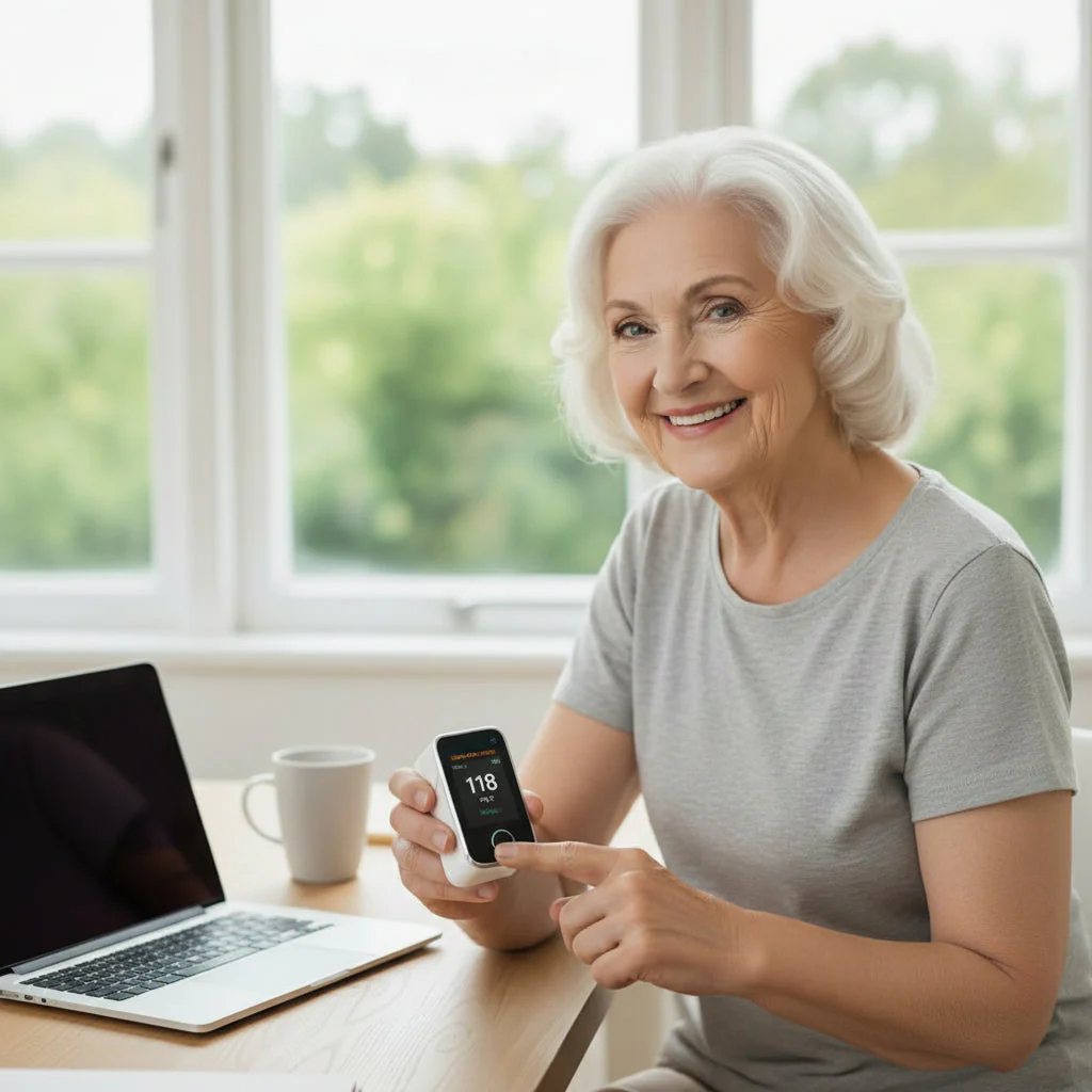 Oximeter Monitor Non Invasive Digital Screening Device