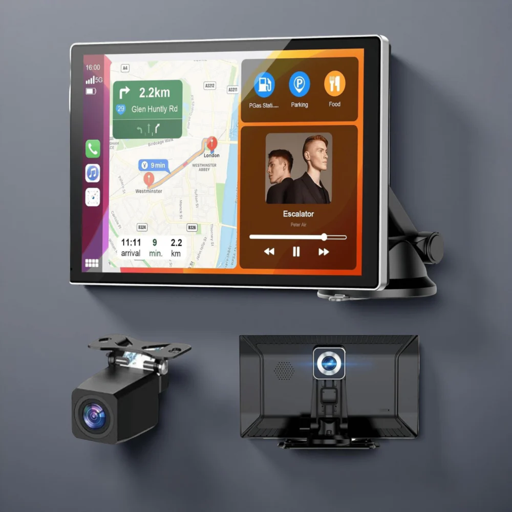 Car Adapter Wireless Touchscreen CarPlay Android Auto Display