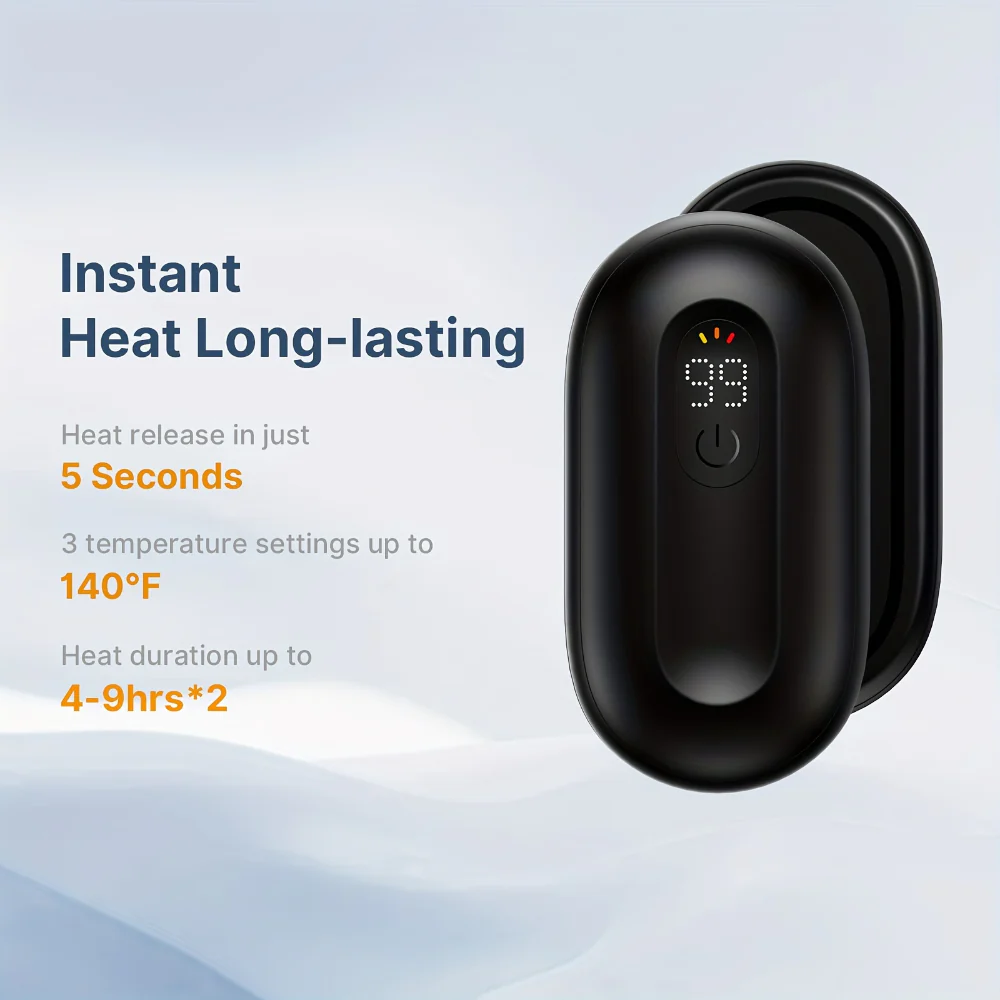 Hand Warmers Rechargeable Magnetic Pocket Heater Set