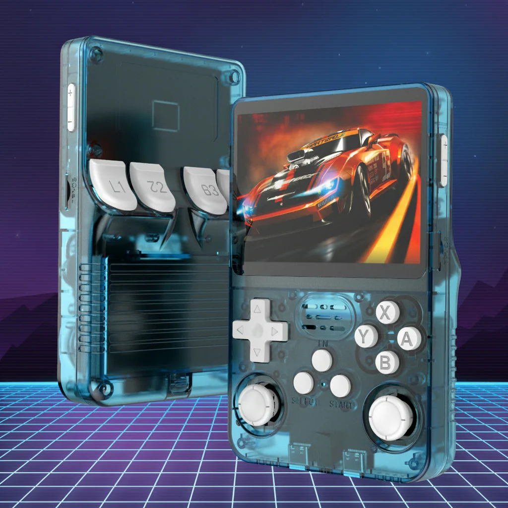 Handheld Game Console Retro Portable Gaming Player IPS Screen