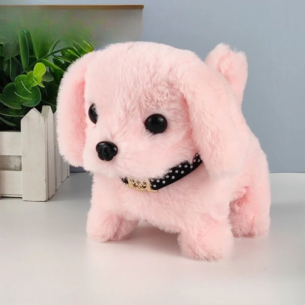 Interactive Robot Puppy Plush Toy Walking Barking Pet