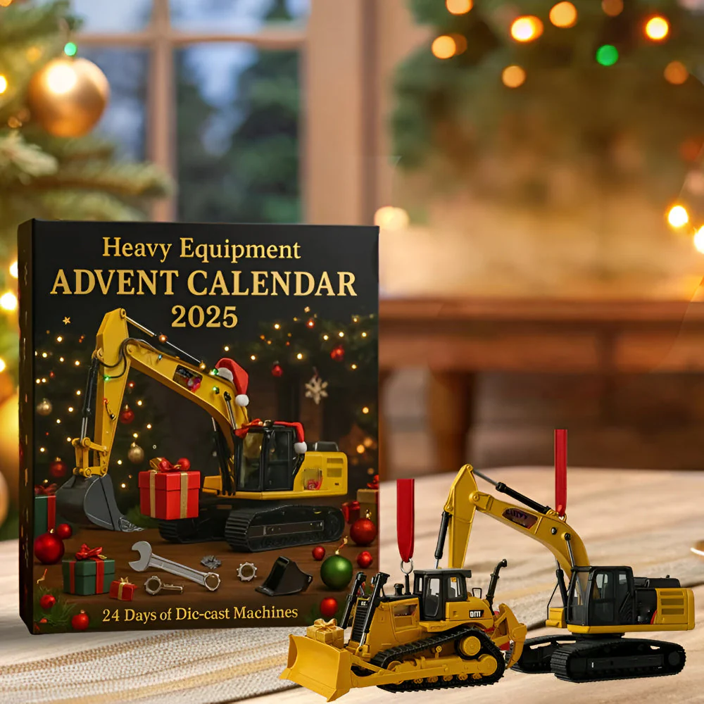 Construction Machinery Advent Calendar Mini Die-Cast Models