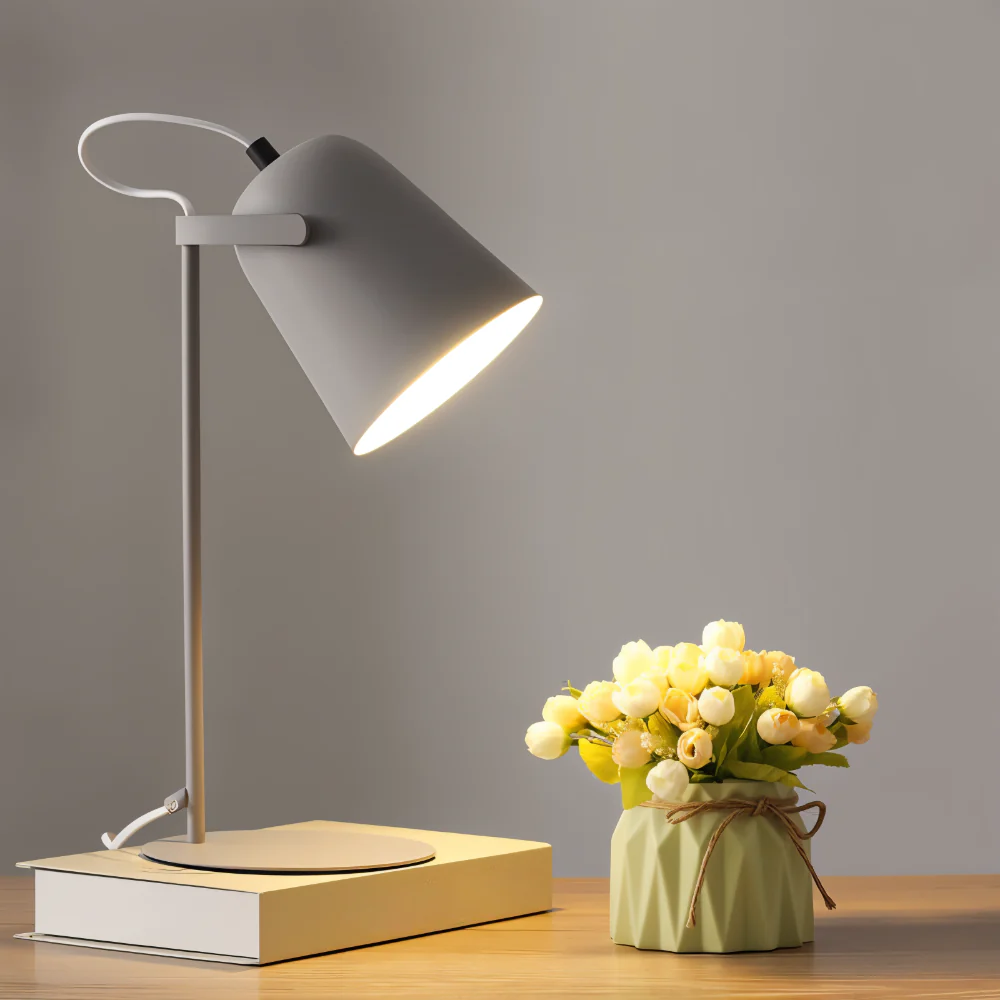 Table Lamp Rotating Metal Adjustable Desk Light