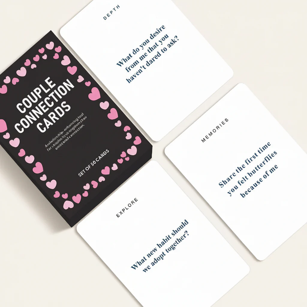 Card Game Couples Conversation Cards Relationship Bonding