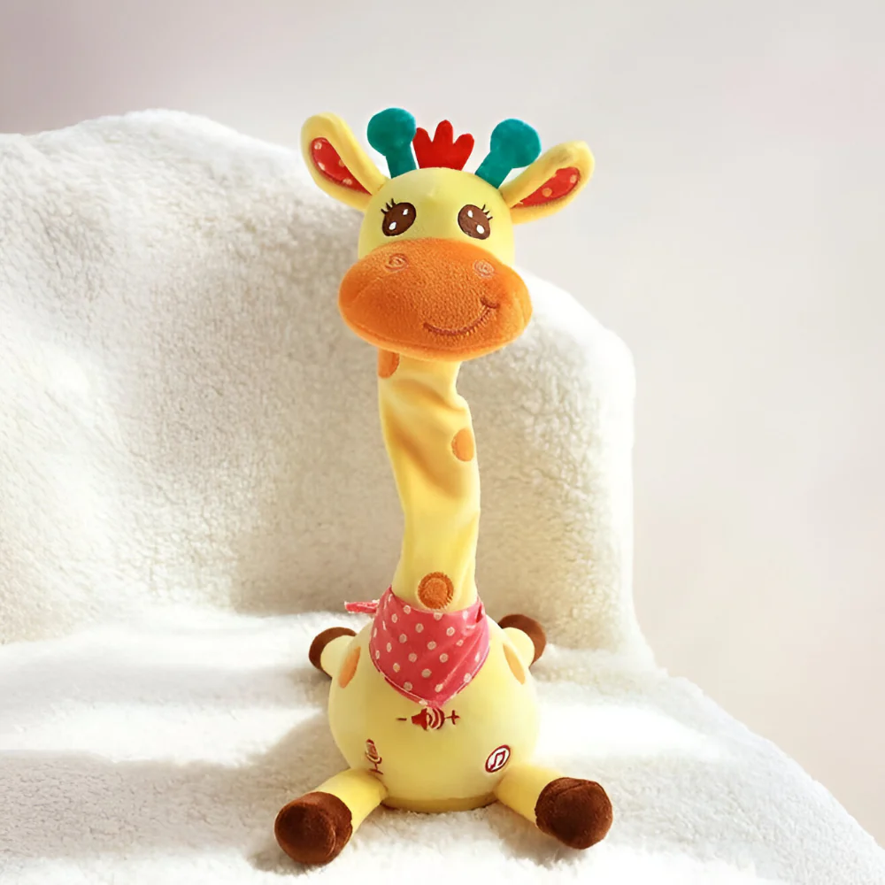 Plush Toy Interactive Singing Giraffe Kids Musical Companion