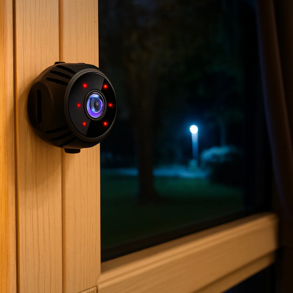 Mini Security Camera WiFi Night Vision Motion Detection Device