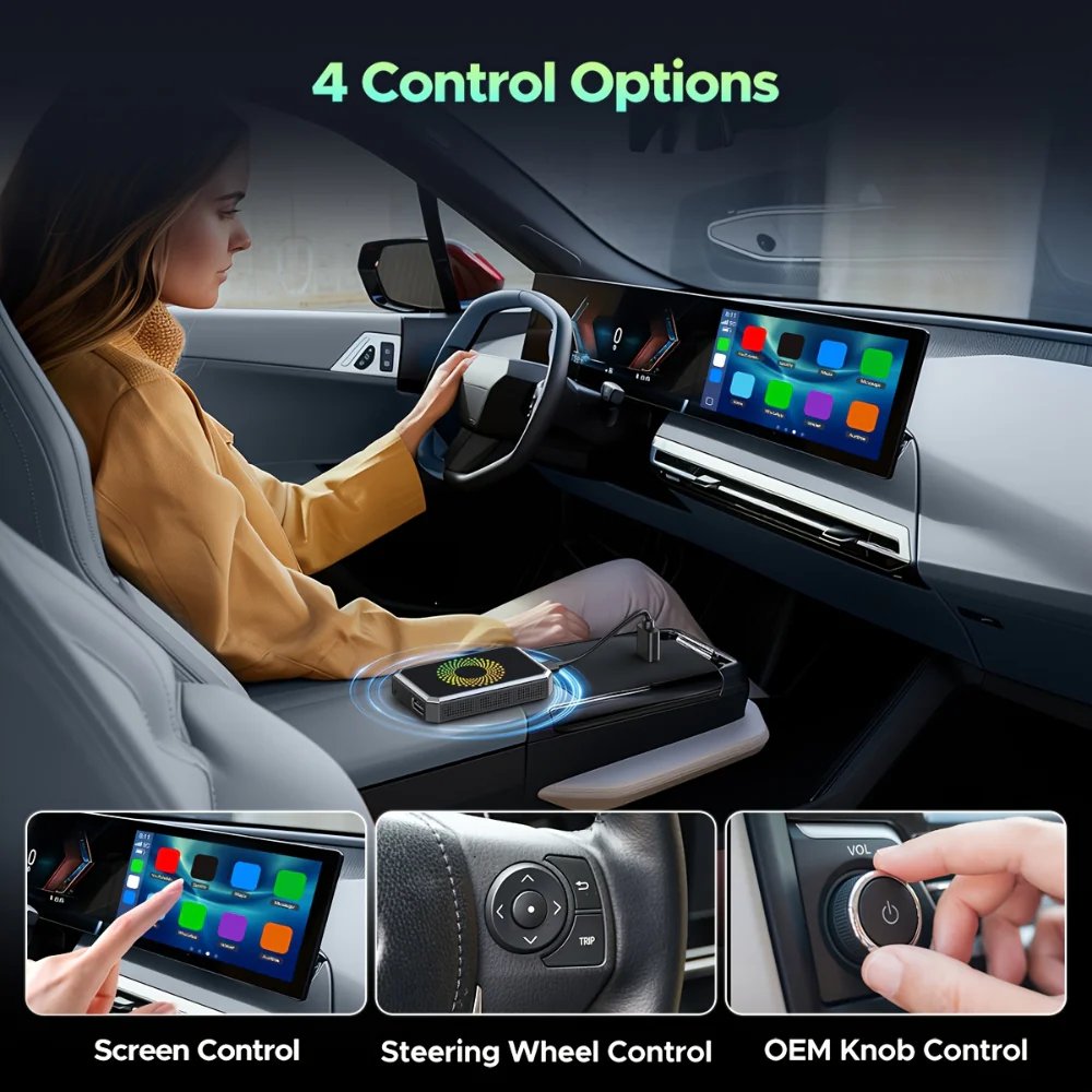Car Adapter Wireless Media Streaming Auto Display Box