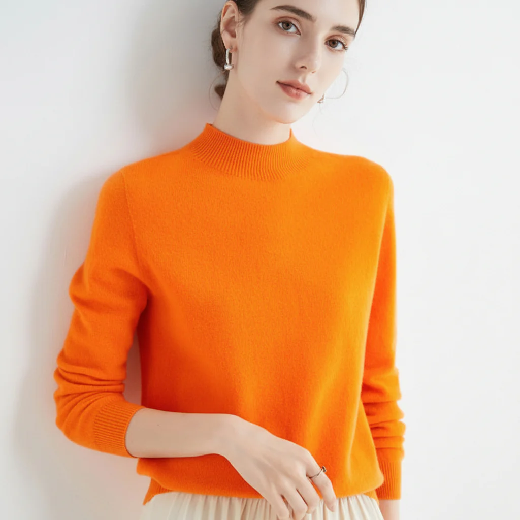 Womens Sweater Soft Lightweight Pullover Top All Season