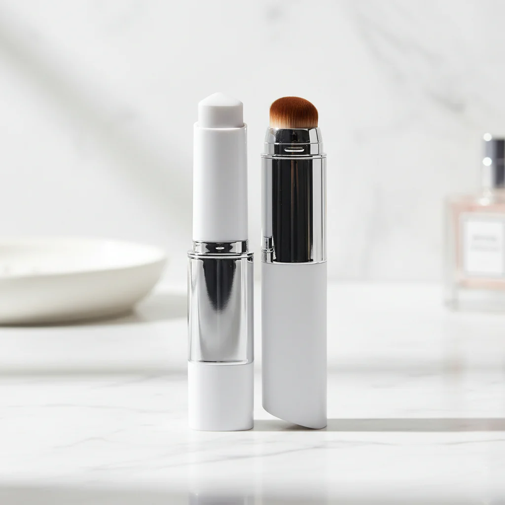 Foundation Stick Color Changing Hydrating Cream Makeup Soft Brush