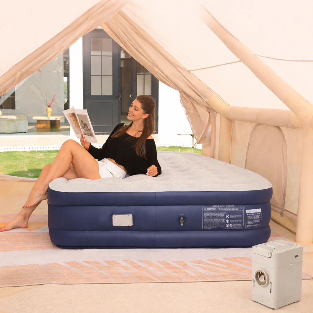 Air Mattress Self Inflating Double Thick Camping Air Bed