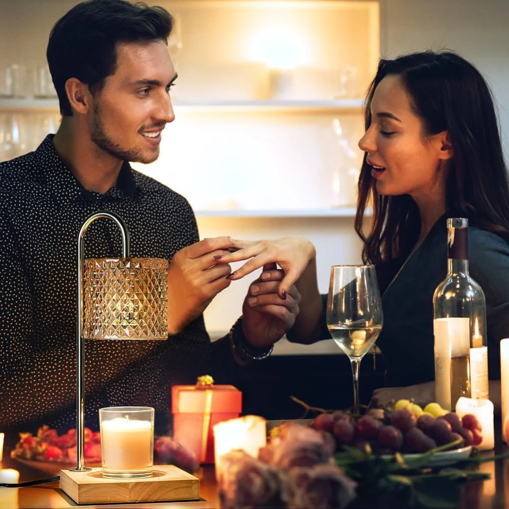 Candle Lamp Electric Wax Melting Table Light