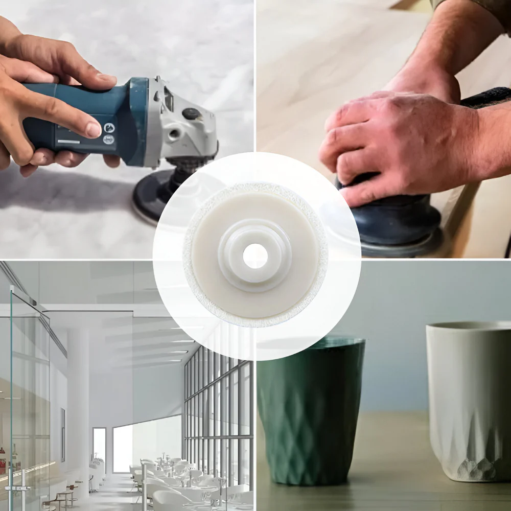 Polishing Wheel Felt Disc Grinder Surface Buffing Pad Set