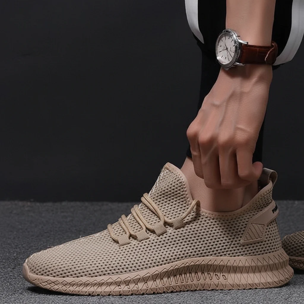 Running Shoes Mens Breathable Mesh Lightweight Athletic Sneakers