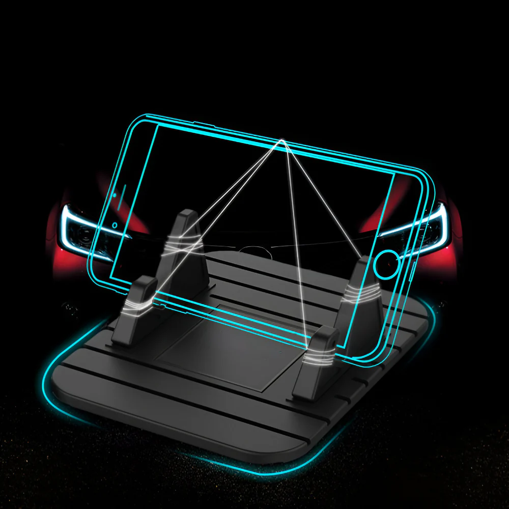 Phone Holder Car Dashboard Stand Nonslip Mounting Tool