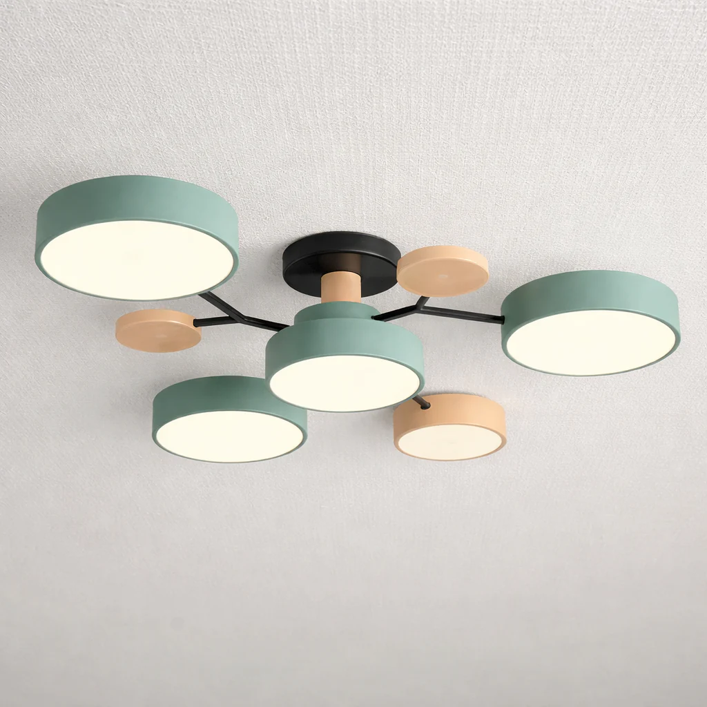 Ceiling Light Modern LED Flush Mount Chandelier Fixture