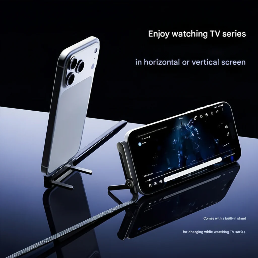 Charging Cable Phone Holder 240W Plastic Fast Charging Stand