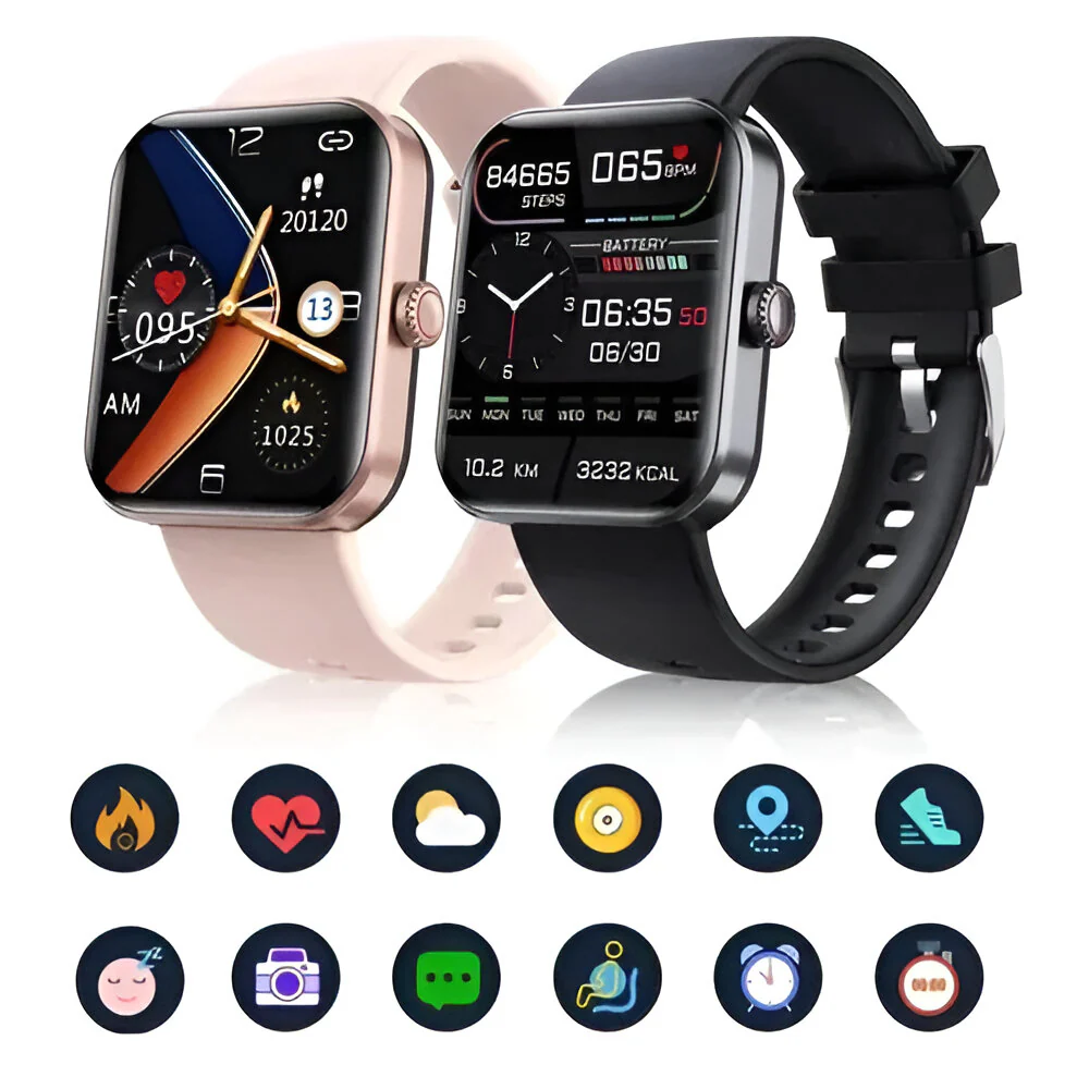 Smartwatch Health Tracking Bluetooth Call Wrist Device