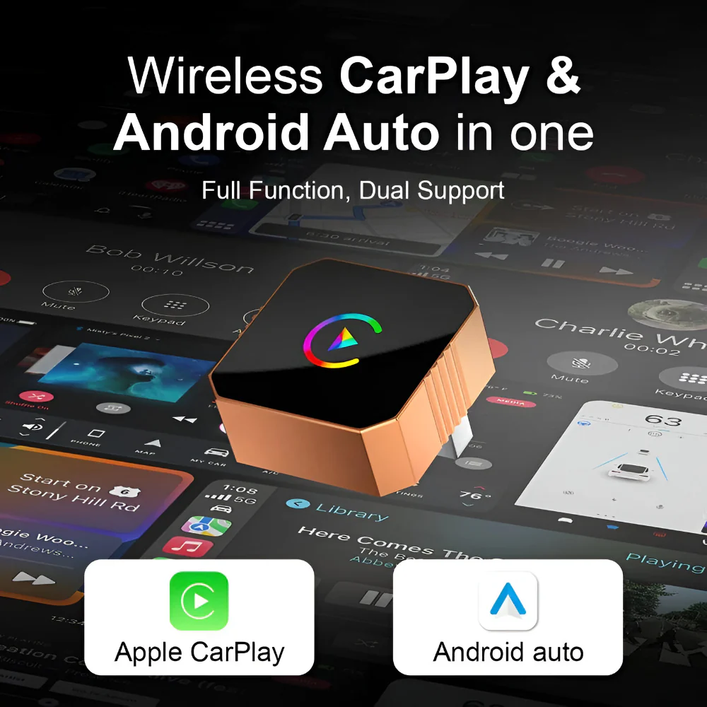 CarPlay Adapter Wireless Mini USB Auto Connectivity Device
