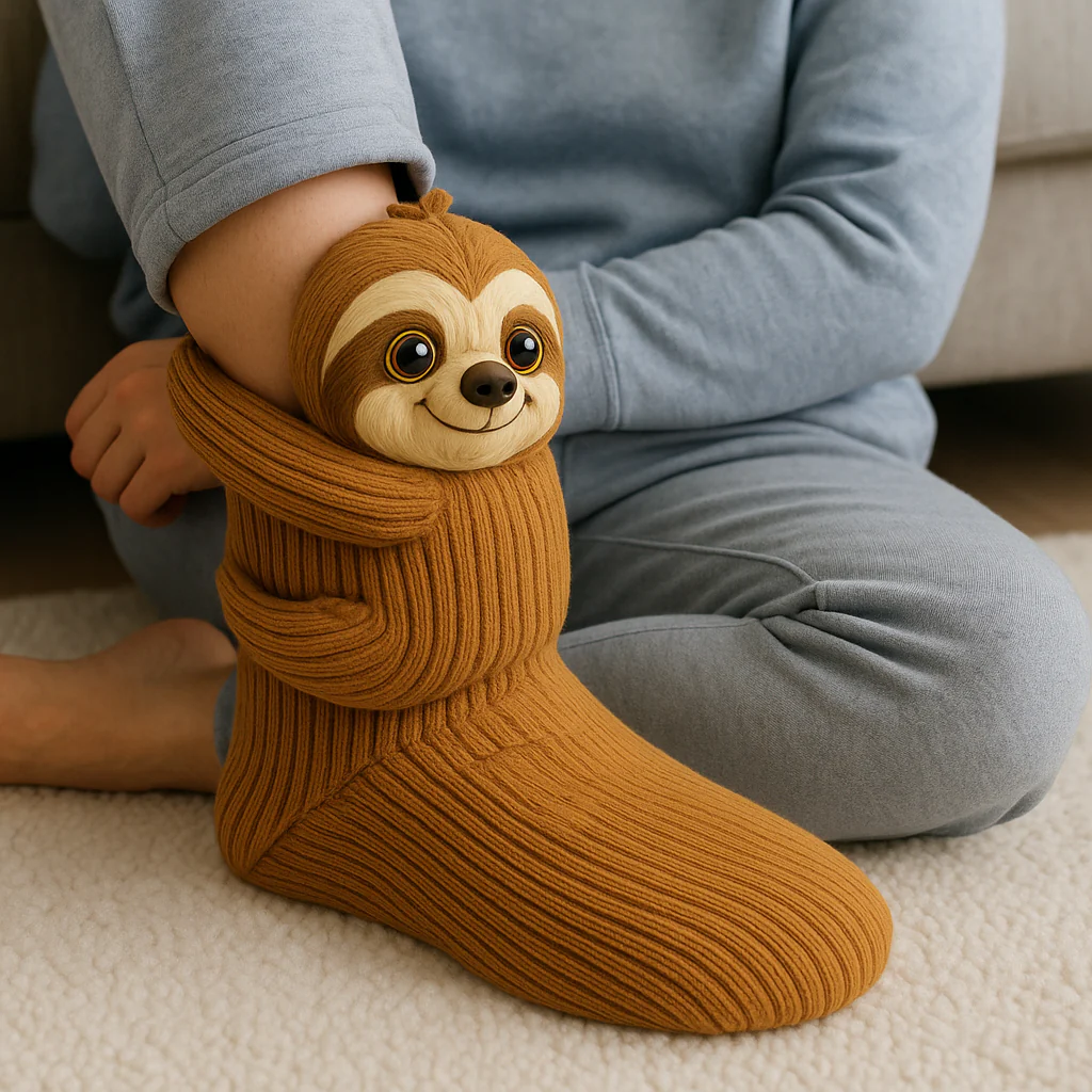 Socks Animal 3D House Non Slip Warm Design