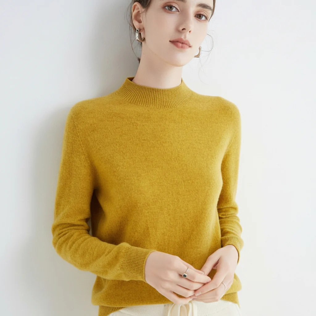 Womens Sweater Soft Lightweight Pullover Top All Season