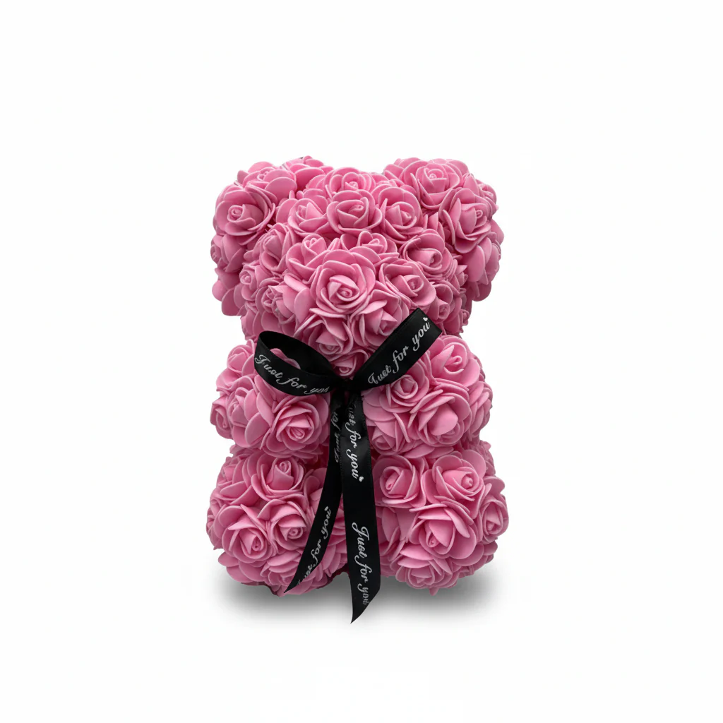 Flower Bear Rose Teddy Romantic Foam Rose Gift Decor